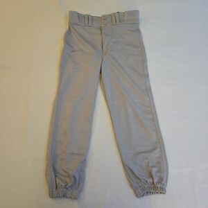 Champro Youth Large Grey Baseball Pants Elastic Jogger Cuff EB3
